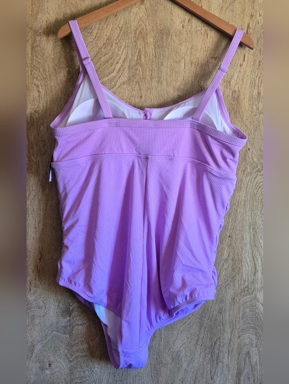 Torrid Wire Free Ribbed Buttoned Up One Piece - Picture 2 of 4